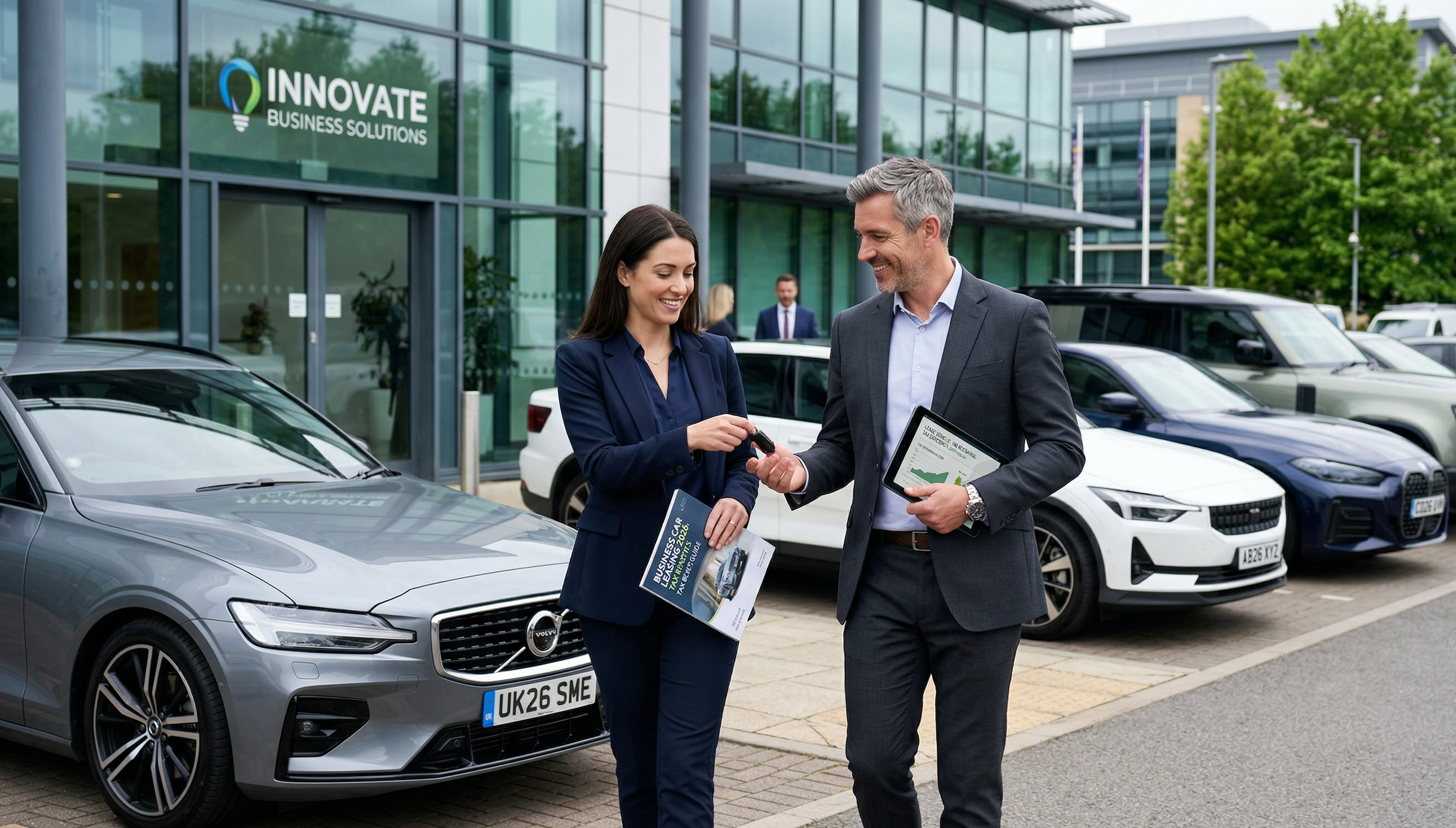 picking up their new car
